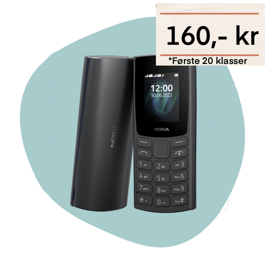 Nokia 105 2G - Danmarks billigste telefon